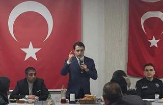 Kaymakam Demirkol, muhtarlar ile iftar programında...