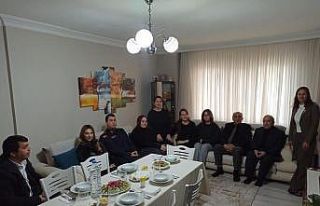 Kaymakam İlhan, vatandaşlarla iftar sofrasında...