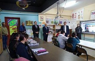 Kaymakam Muhammed Evlice’den Kalabak okullarına...