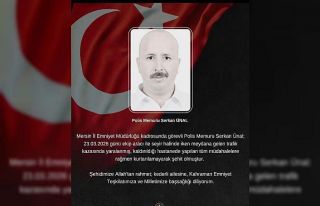 Kaza geçiren polis memuru şehit oldu