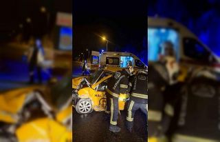 Kazada ağır yaralanan taksi şoföründen acı haber...