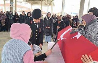 Kazada hayatını kaybeden uzman çavuş askeri törenle...