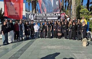 Kazada hayatını kaybeden Yaren, Bodrum’da anıldı