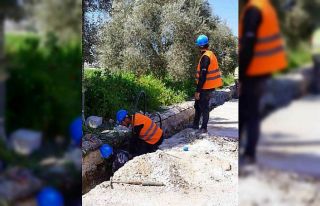 Kemikler mahallesinin içme suyu isale hattı yenilendi