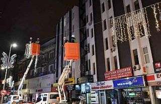 Kent merkezini aydınlatacak LED dönüşüm çalışmaları...