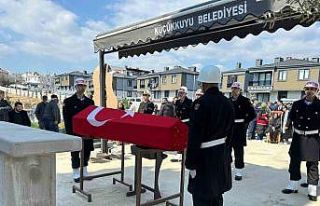 Kıbrıs gazisi son yolculuğuna uğurlandı