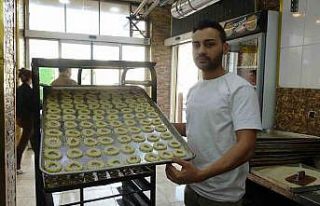 Kilis’te bayram öncesi kahke üretimi hızlandı