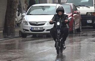 Kilis’te yağış etkili oluyor