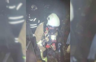 Kırıkhan’da ev yangını