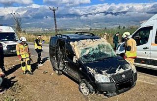 Kırıkhan’da trafik kazası: 1 yaralı
