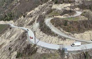 Kırsalda yol güvenliği artırılıyor: 3 bin metrelik...