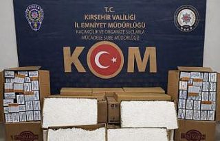 Kırşehir emniyetinden kaçakçılık operasyonu
