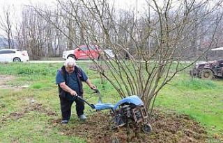 Kocaeli’de hibeli gübrelerini alan çiftçiler...