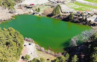 Kolak Gölü yeniden canlandı