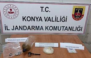 Konya’da jandarmadan uyuşturucuya geçit yok: 21...