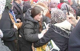 Konya’da ucuz televizyon izdihamı