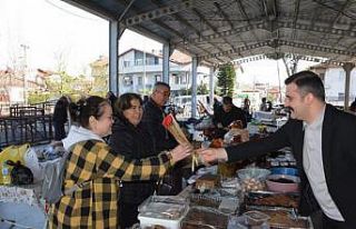 Köyceğiz Kaymakamı Kumcu, üretici kadınların...