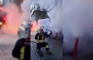 Köyceğiz’de araç yangını