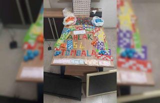 Kumarhaneye çevrilen iş yerine suçüstü operasyon