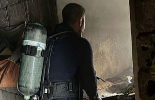 Kurtalan’da ev yangını