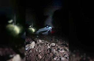 Kurtalan’da otomobil takla attı: 1 yaralı