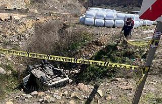 Kütahya feci kaza: 2 ölü, 1 yaralı