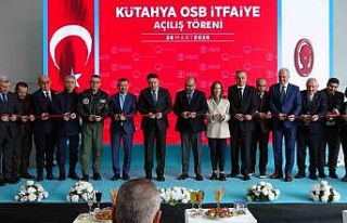 Kütahya OSB’de İtfaiye Teşkilatı hizmete sunuldu