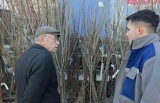 Kütahya’da fidan satışlarına ilgi