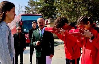 Kutsal emanetler Bilecik’ten geçti