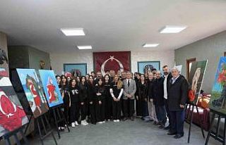 Lise öğrencilerinden Şehitler Günü’ne özel...