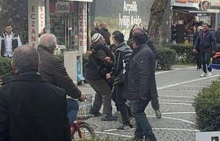 Lüleburgaz’da çocuklar kavga etti, vatandaş güçlükle...