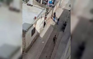 Madde bağımlısı sokak ortasında yığılıp kaldı