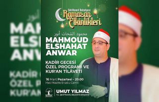 Mahmoud Elshahat Anwar Gazianteplilerle buluşacak