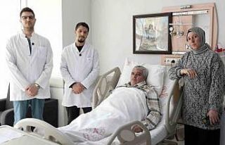 Malatya’da 20 santimetrelik kitle kapalı yöntemle...