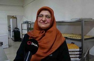 Malatya’da kadın kooperatifinde bayram mesaisi