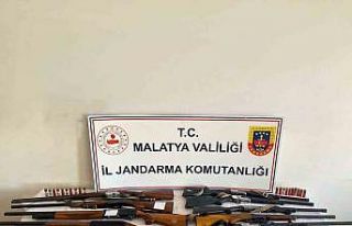 Malatya’da silah ve uyuşturucu operasyonu