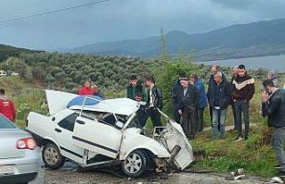 Manisa’da feci kaza: 1’i ağır 3 yaralı