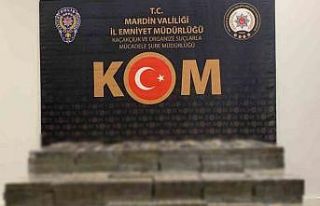 Mardin’de 7 bin 750 paket kaçak sigara ele geçirildi