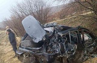 Mardin’de devrilen otomobilde 5 kişi yaralandı