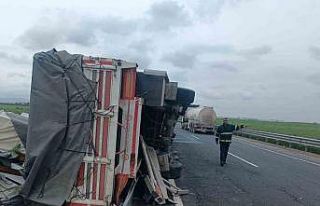 Mardin’de sürücüsünün kontrolünden çıkan...