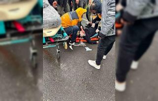 Mardin’de tankerin çarptığı yaya yaralandı