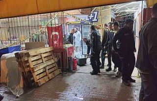 Markette işyeri sahibinin oğlu ile müşteri arasındaki...