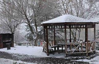 Mart ayında Elazığ’a kar sürprizi