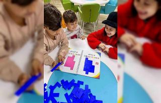 Menteşe’de çocuklar zeka oyunları ile yeteneklerini...