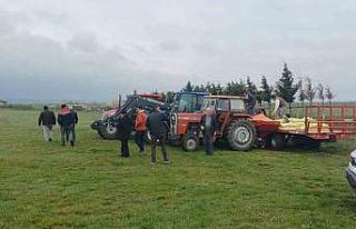 Merada gübreleme çalışması yapıldı