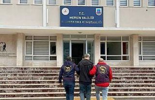 Mersin’de 19 yıl hapis cezası bulunan şahıs...