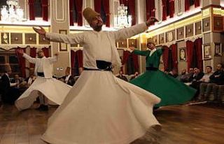 Mevlevi mukabelesi büyüledi
