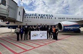 Milas-Bodrum Havalimanı sezonun ilk dış hat uçuşunu...