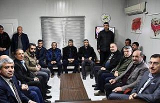 Milletvekili Tüfenkci’den Minibüsçüler Odası’na...