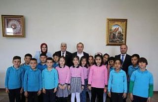 Minikler Kaymakamlıkta kamu yönetimini yerinde öğrendi